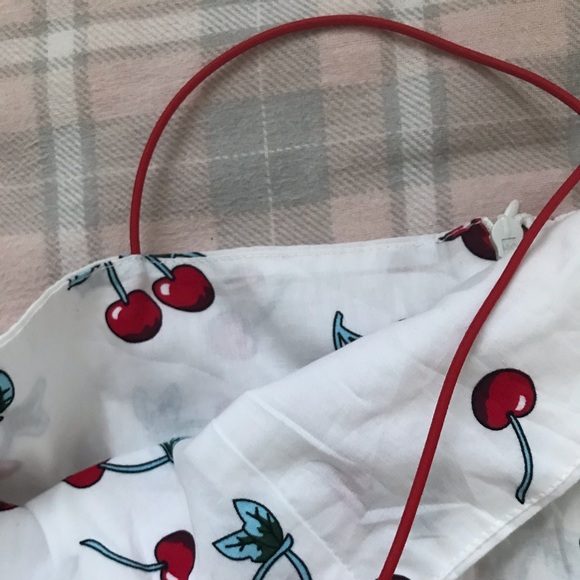 Cute Retro Vintage Cherry Mini Dress for Women - Picture 5 of 9